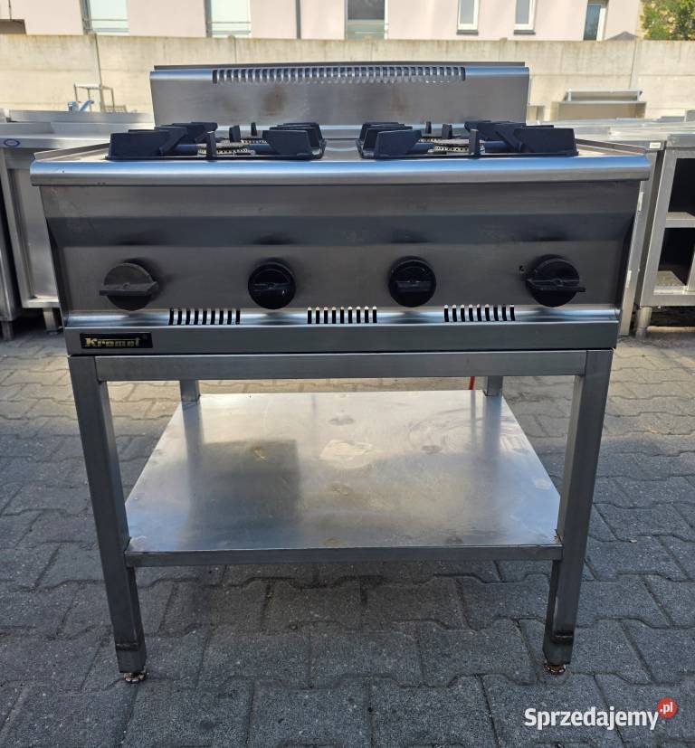 Kuchnia Gaz 4 Palniki KROMET Moc 132 kW M1888 N Gastronomia wielkopolskie Nowe Skalmierzyce