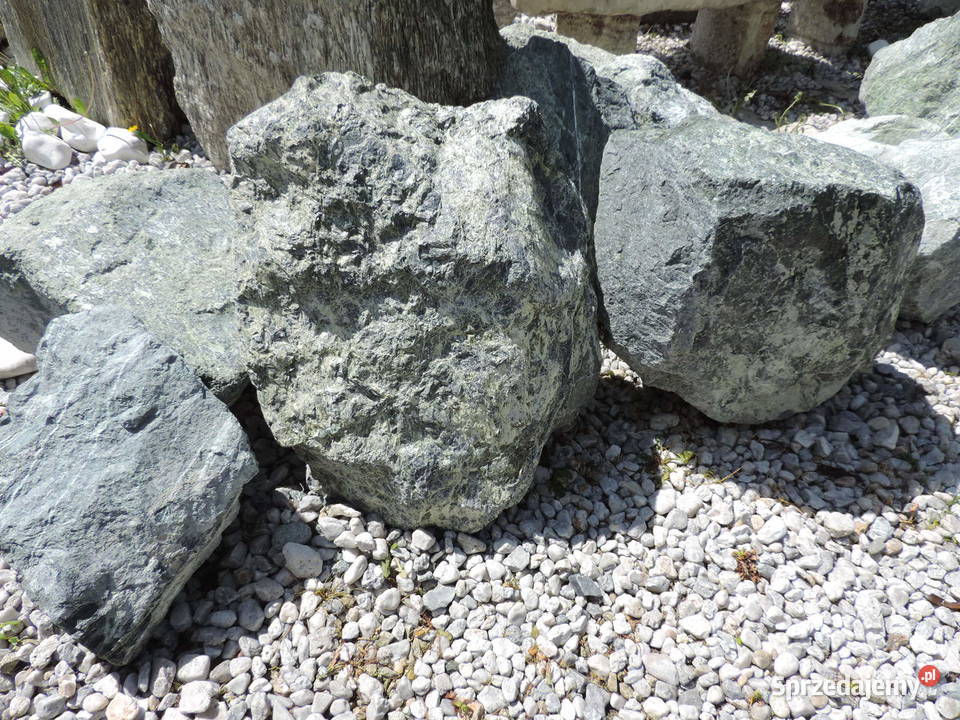 Kamień zielony 60120 mm do gabionu ogrodzenie Oświęcim