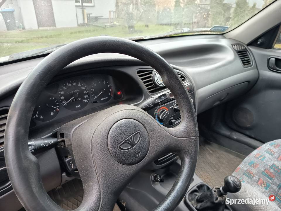 Daewoo Lanos 15 benzyna kupiony w polskim salonie Grabowiec