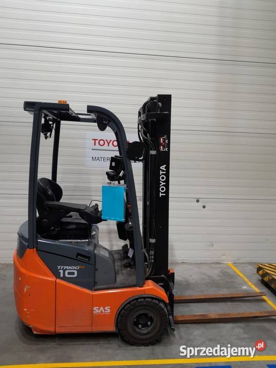 Bezpośrednio od dealera mały wózek widłowy TOYOTA 7FBEST10 bateria  Li-ion Łask