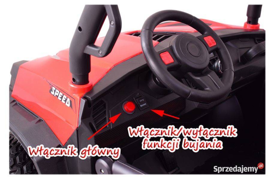 MEGA BUGGY UTV 2 DZIECI 4 SILNIKI MIĘKKIE 7988 Toruń sprzedam
