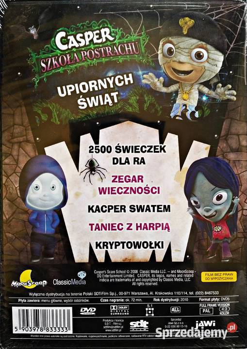 CASPER SZKOŁA POSTRACHU UPIORNYCH ŚWIĄT Kalisz