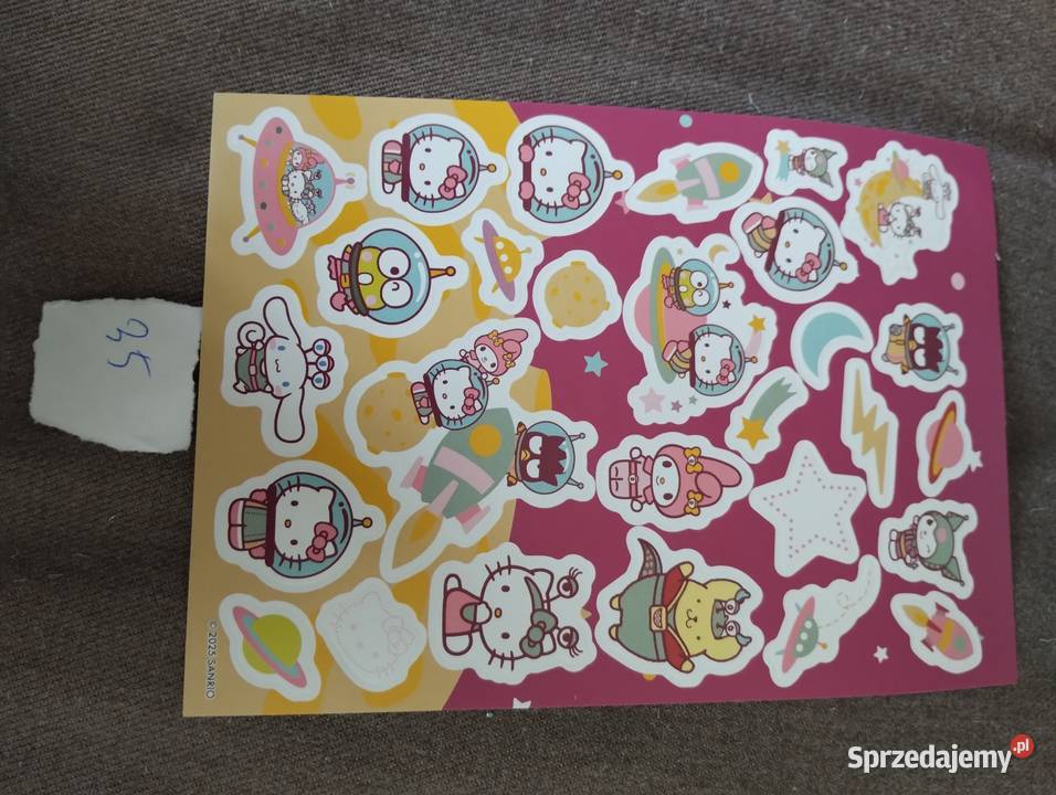 Naklejki hello kitty 2 Artykuły szkolne Siemiatycze