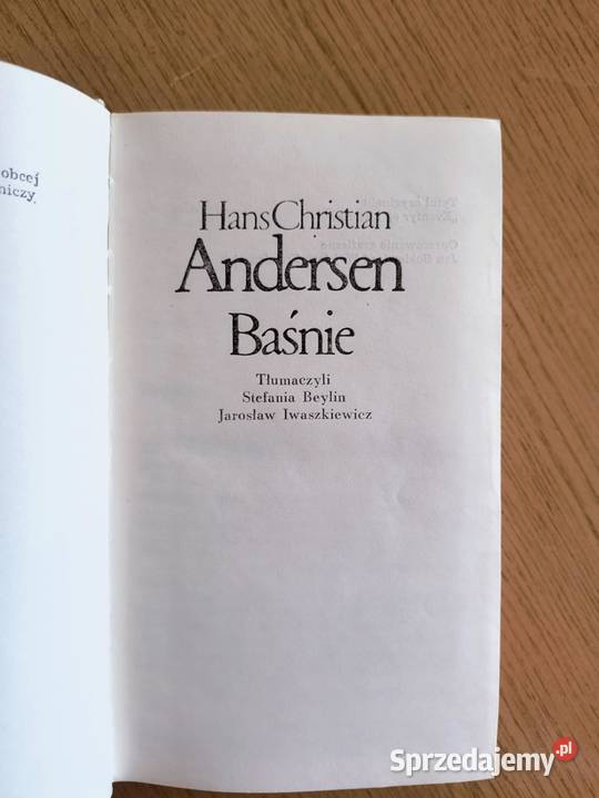 Baśnie Andersena 1973 Warszawa twarda okładka Katowice