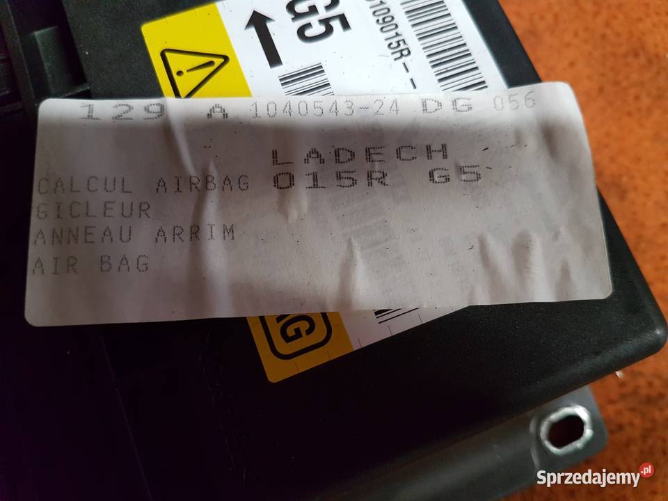RENAULT MEGANE III CABRIO COUPE 2014 SENSOR AIR Turek