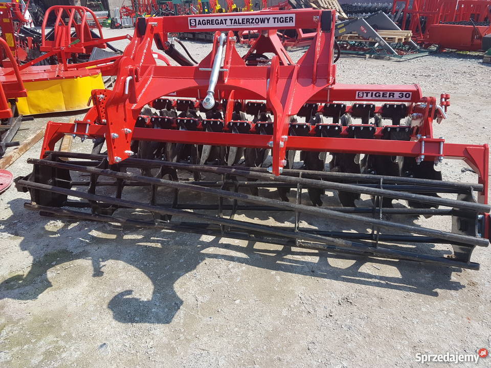 Agregat Talerzowy Tiger II Wał StrunowyRurowy nieuszkodzony Kobyla Góra