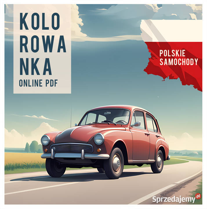 Kolorowanki Polskie Klasyki Motoryzacja Kraków