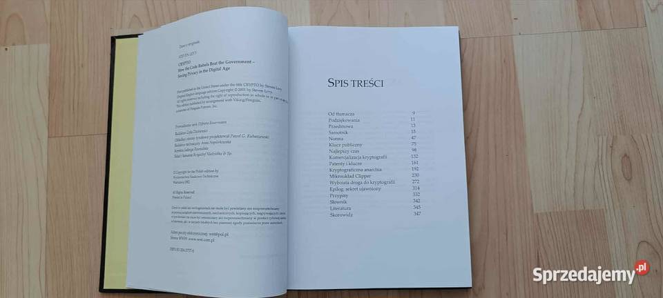 Rewolucja w kryptografii Steven Levy Książki naukowe i popularnonaukowe Warszawa