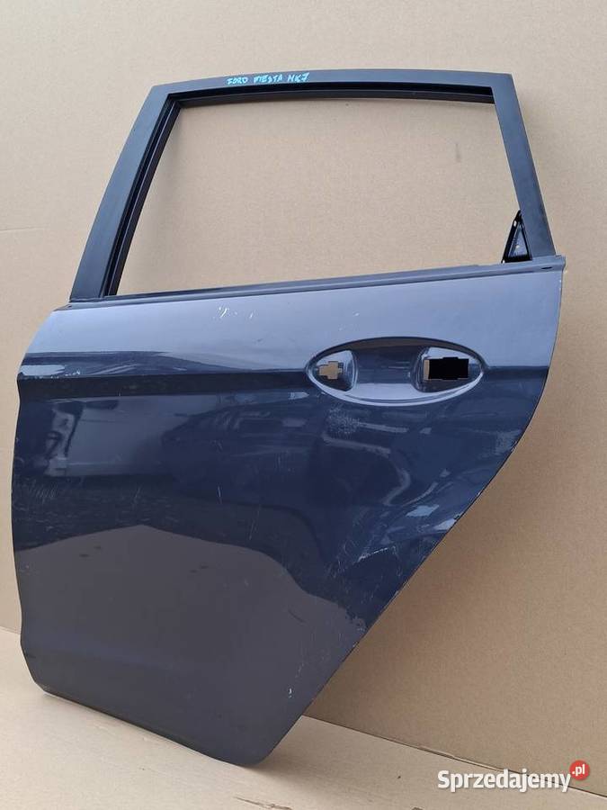 FORD FIESTA MK7 DRZWI LEWY TYŁ LEWE TYLNE