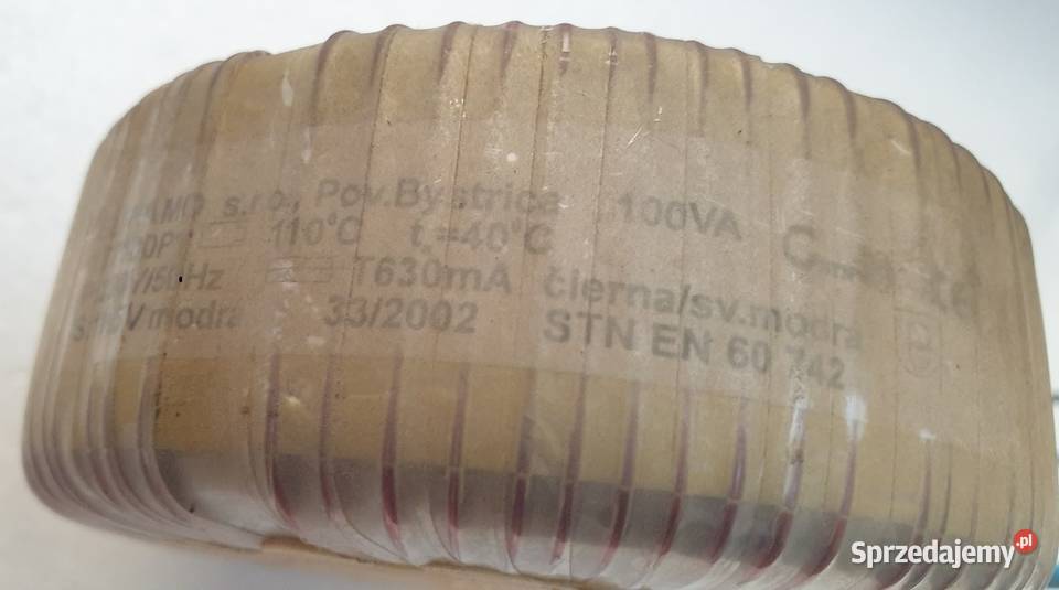 Transformator toroidalny o mocy 100VA warmińsko-mazurskie Reszel