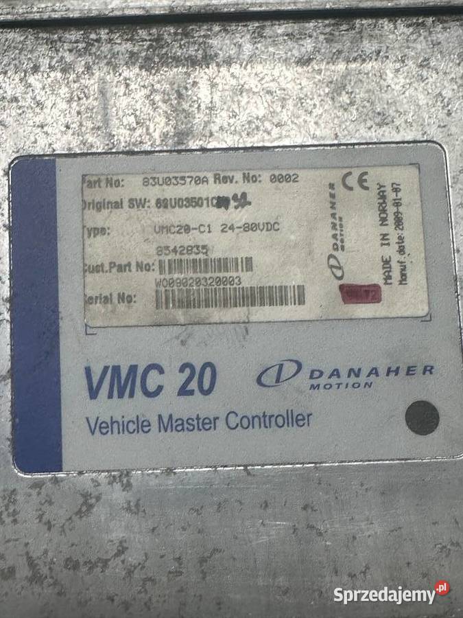 Kontroler Danaher Motion VMC 20 83u03570A śląskie Antonie