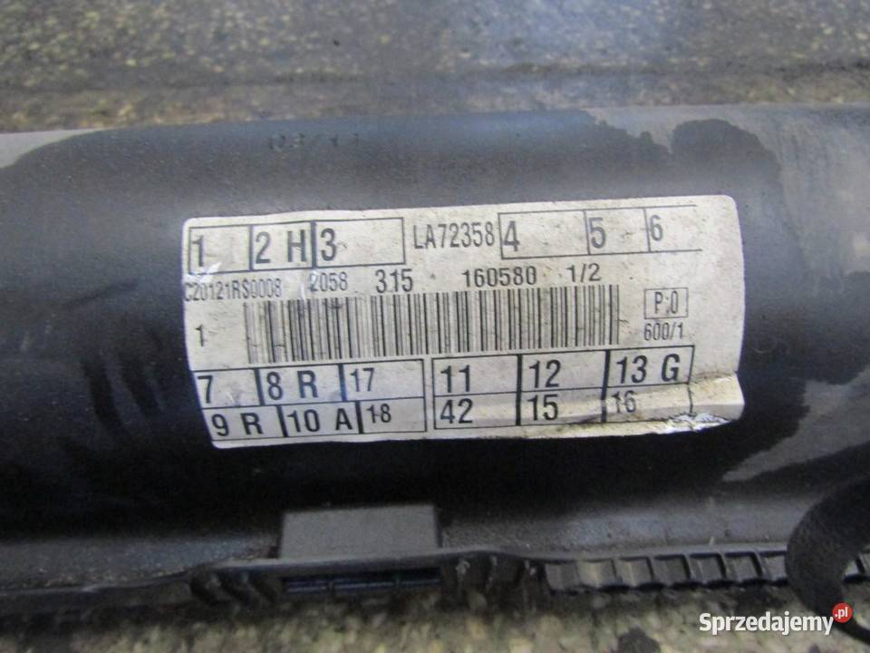 OŚ TYLNA BELKA ZAWIESZENIE TYŁ TYLNE 10 ECOBOOST Części samochodowe sprzedam