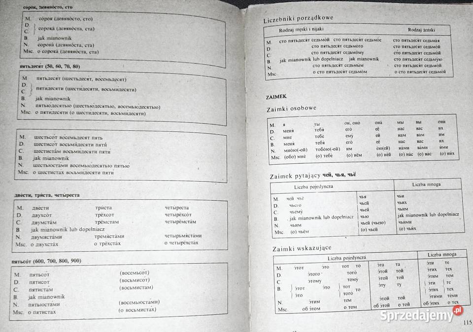 Język rosyjski kl 1 Ruski jazyk H Dąbrowska M Chełm