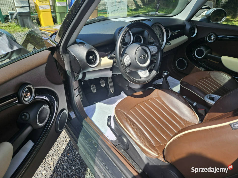 Mini Clubman Podgrzewane fotele Tempomat 6 garażowany śląskie Ruda Śląska