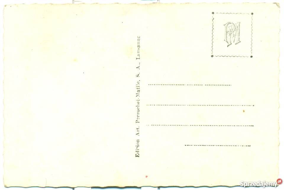 Lausanne BelAir Mtropole Postkarte SWITZERLAND Ostrów Wielkopolski