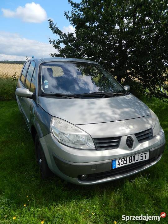 Części Scenic II uszkodzony Egiertowo sprzedam