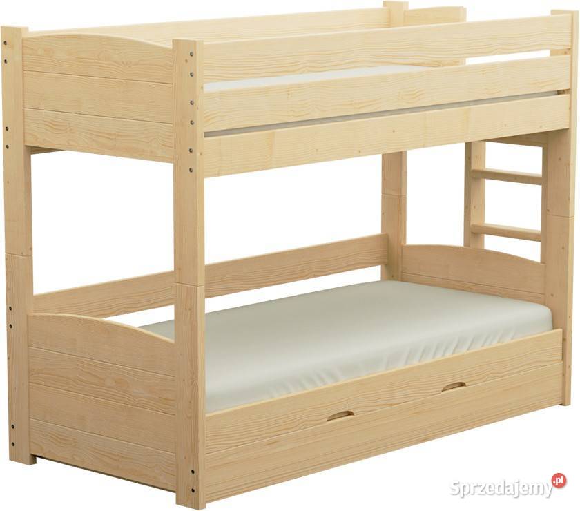 Łóżko piętrowe LUX PLUS SIDE Zaczarowana