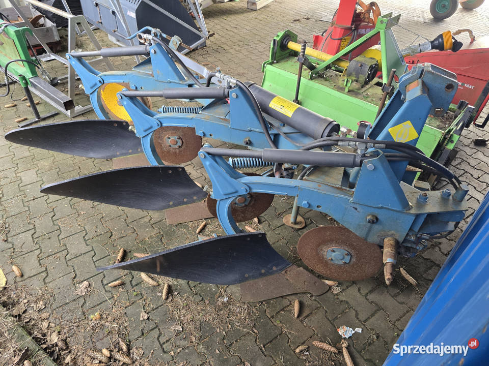 Pług 3 skibowy OVERUM BT 387 H zabez warmińsko-mazurskie Rudolfowo
