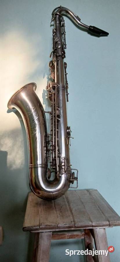 Kolekcjonerski Saksofon Wygląd z lat 20 tych blaszane małopolskie Kraków