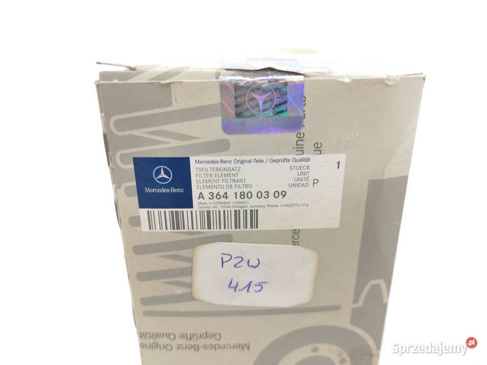 FILTR OLEJU MERCEDES T2LN1 T2L LKLN2 ORYGINAŁ
