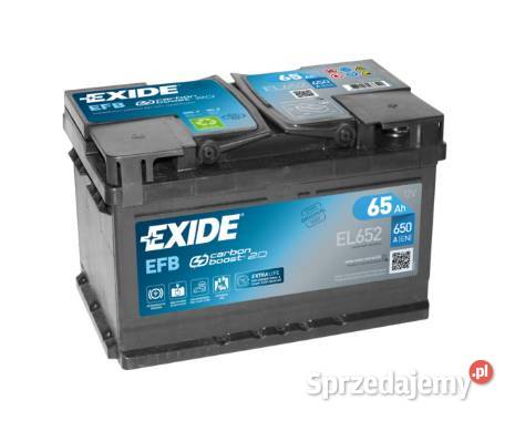 Akumulator 65Ah Exide Start Stop EFB 650A Akumulatory Płock
