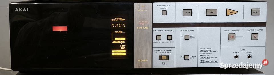 Magnetofon kasetowy AKAI model HXM5 Sprawdzony Piotrków Trybunalski