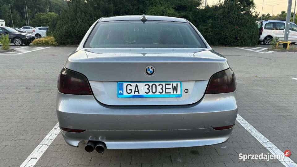 BMW e60 30 BLPG Automat 317500km Seria 5 pomorskie