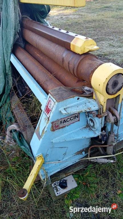 Hydrauliczna cztero walcowa walcarka zwijarka do Lubicz Górny