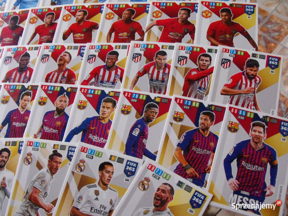 FIFA 365 v 2020 komplet 216 kart i album Okazja Sport Mykanów