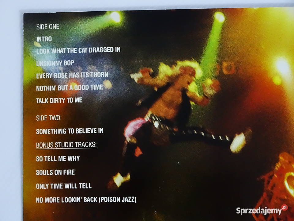 Winyl POISON Swallow This Live 1991 Biłgoraj