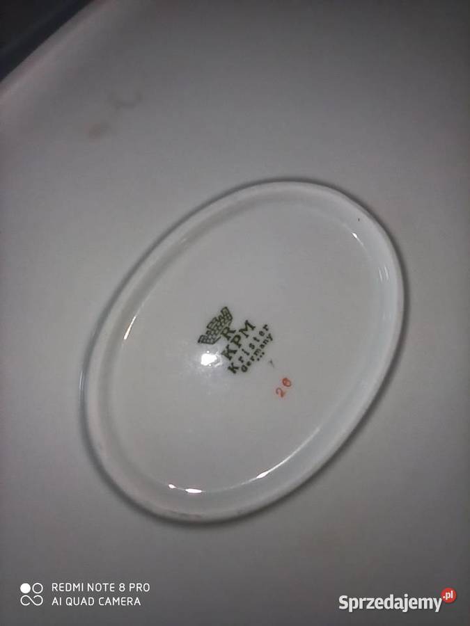 Serwis obiadowy KPM Krister Germany syg z 195265 Gdańsk sprzedam