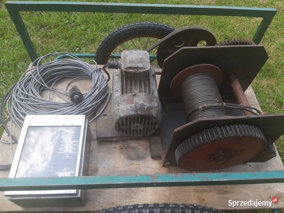 Wyciągarka elektryczna 3fazy 380V Myszków sprzedam