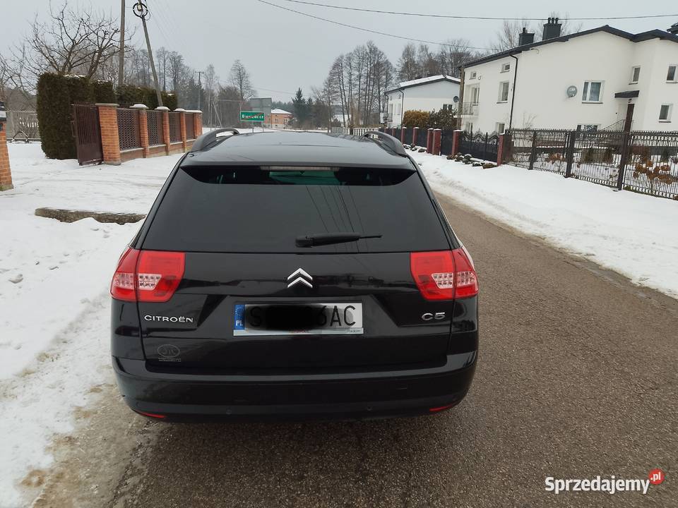 Citroen C5 2008r 18 benzyna Zawieszenie bez wielofunkcyjna kierownica mazowieckie