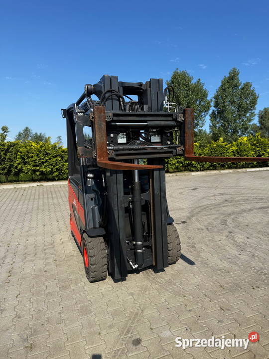 wózek widłowy elektryczny LINDE E25H Triplex łódzkie Działoszyn