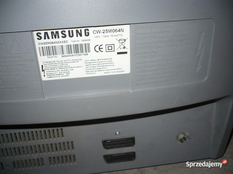 Telewizor Samsung 25 Kineskopowy Olsztyn sprzedam
