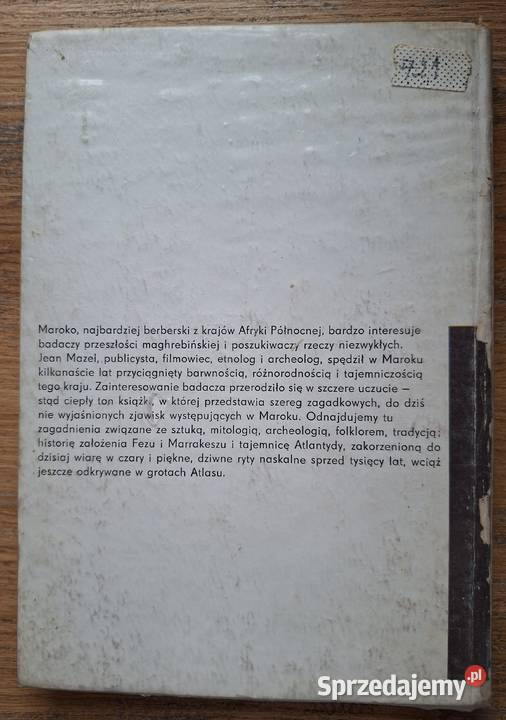Zagadki Maroka Jean Mazel Kraków