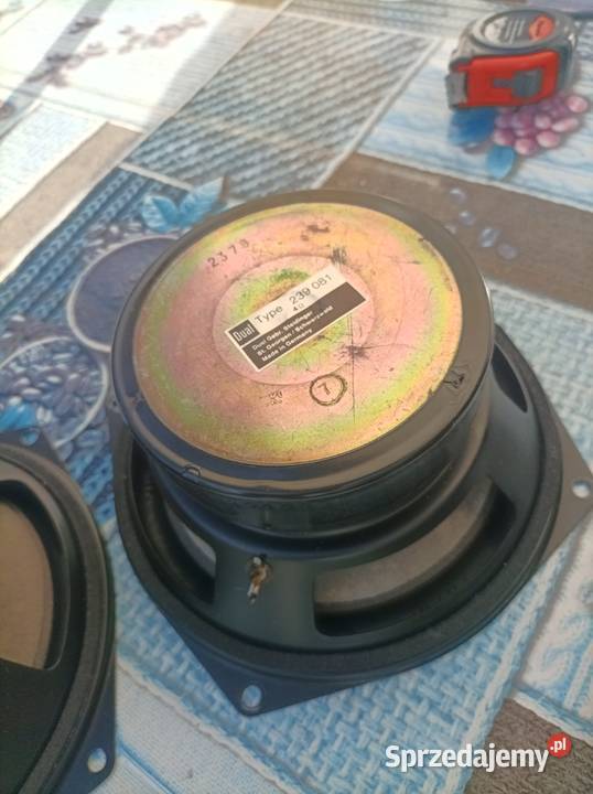 Głośniki niskotonowe Dual 4 Ohm 20 vintage