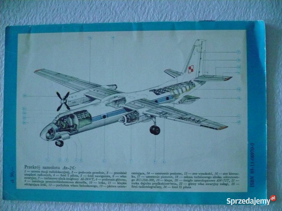 Bombowiec B25 Mitchell AN26 TBU Wałbrzych