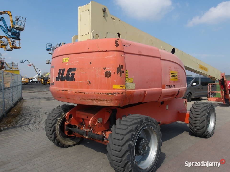 Podnośnik koszowy teleskopowy 28m JLG 860SJ 4x4