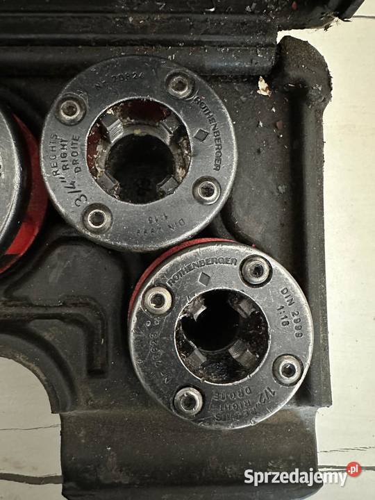 Gwintownica z grzechotką do rur Rothenberger Nowogród Bobrzański