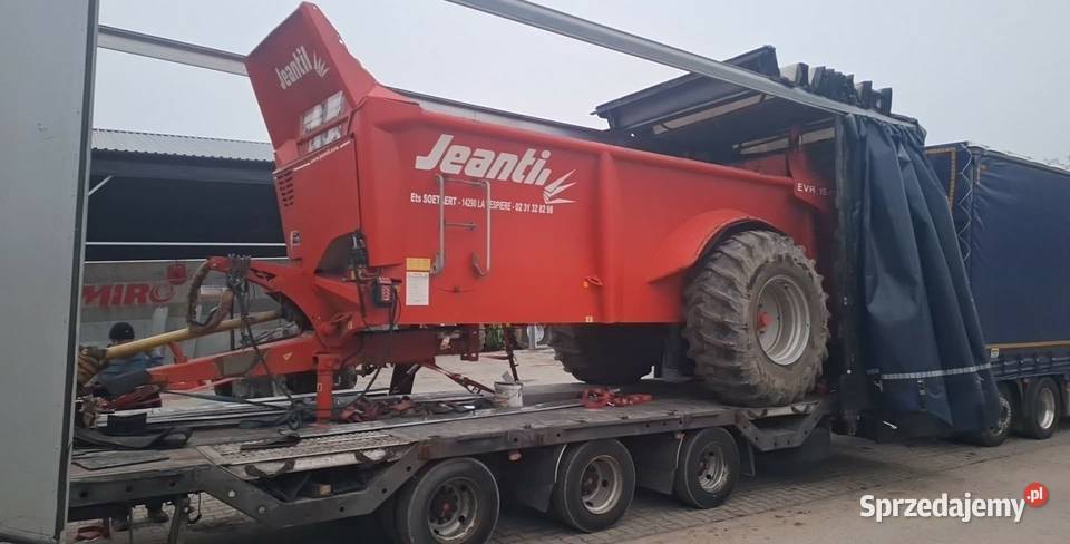 Rozrzutnik obornika wannowy wałki pionowe Stan