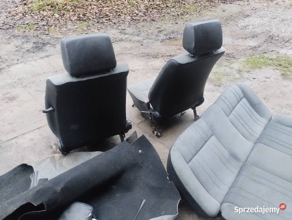 Golf 2 fotele kanapa boczki dywan Dębica