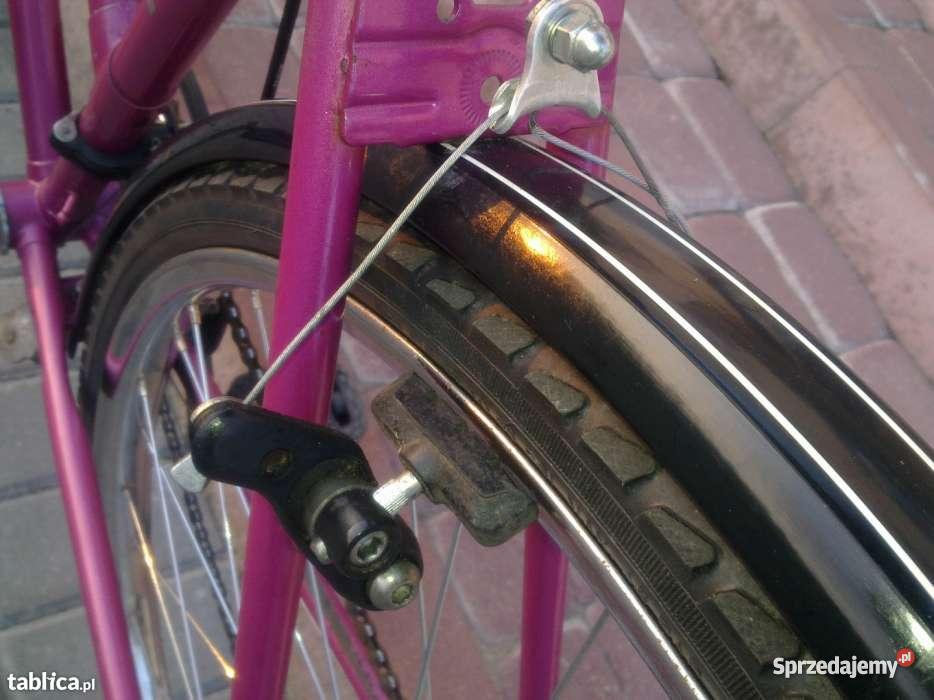 TERAZ 300 FISCHER Rower Damka 28 z koszem Miejskie Bydgoszcz