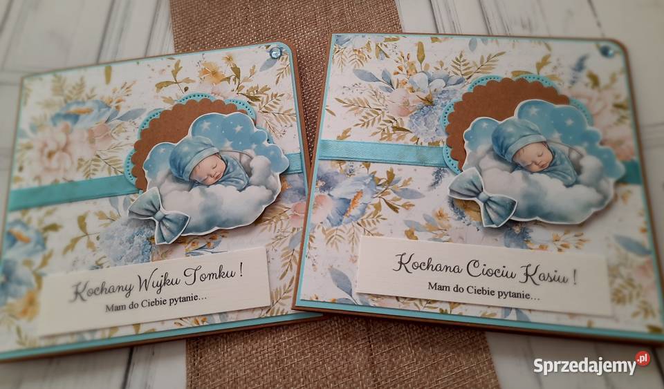 Kartka z zapytaniem o bycie chrzestnymi 2 Ryki