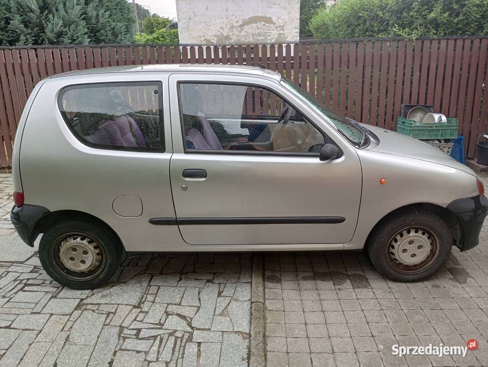 Samochód Fiat Seicento Rok produkcji 1999 dolnośląskie Piława Górna