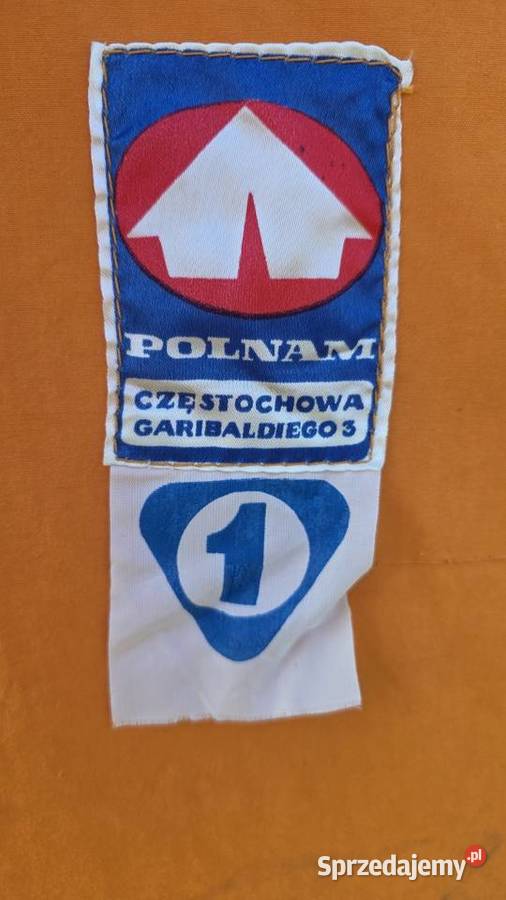 Namiot Wrzos super retro PRL dolnośląskie Bielawa