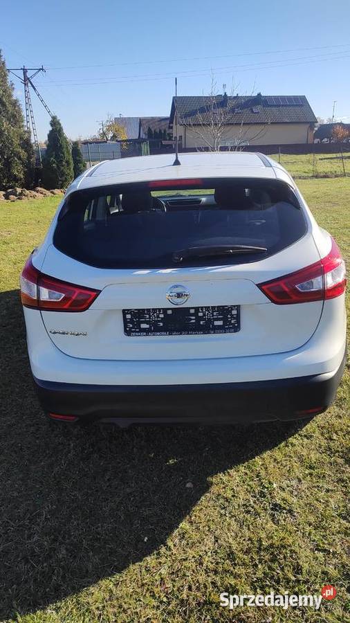 Nissan Qashqai 2016r benzyna 115