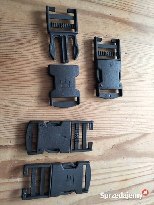 Klamra z tworzywa sztucznego kolor czarny duża