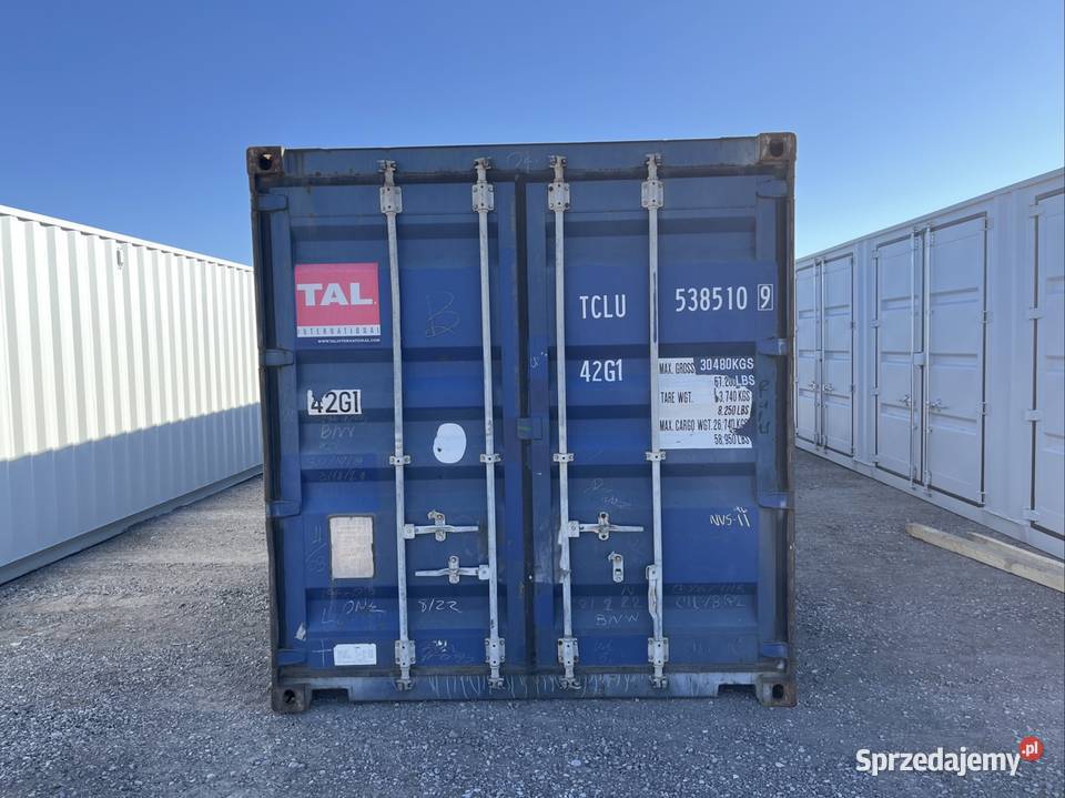 Kontener morski 40 DVHC 12 metrowy transport Magazynowanie Grodzisk Wielkopolski sprzedam