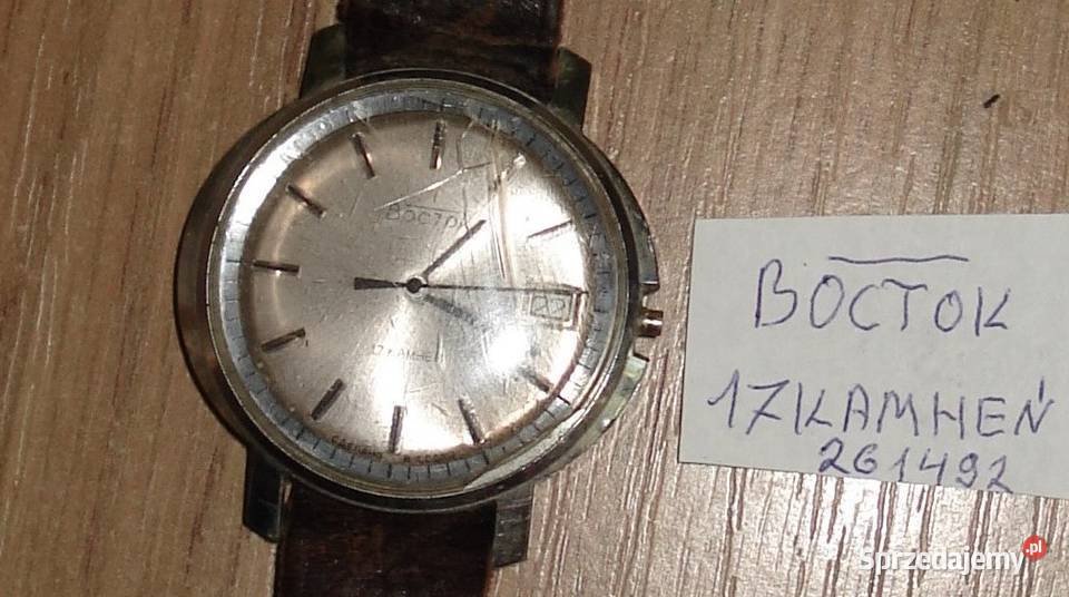 Zegarek BOCTOK 17 kamieni Zegarki i Biżuteria sprzedam